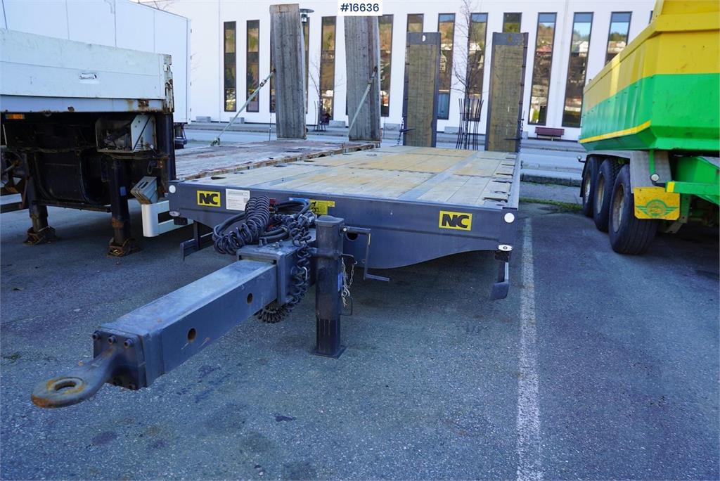 NC 3 axle machine trailer that is little used 2022 16636 NC 3 axle machine trailer that is little used 2022 1 Lowloader tr...