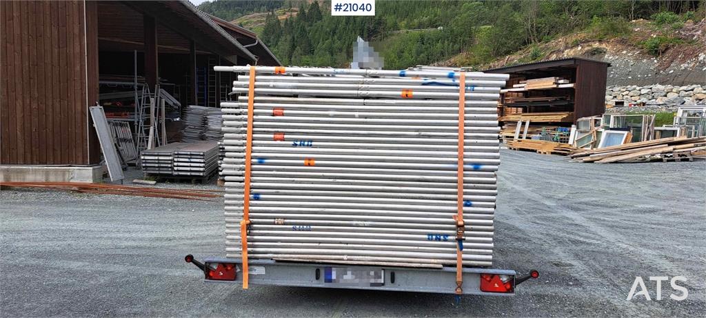 Temared scaffolding trailer 3.5 t w/ 364 m2 scaffo 2020 21040 temared scaffolding trailer 3.5 t w/ 364 m2 scaffo 2020 1 im...