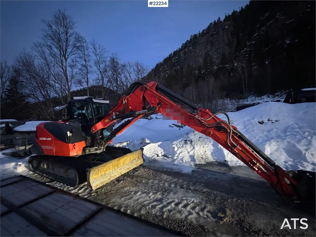 Kubota KX080-4α2 Beltegraver m/ 2 delt bom, tilt og 2 sku 2020 22234 KX080-4α2 Beltegraver m/ 2 delt bom, tilt og 2 sku 20...