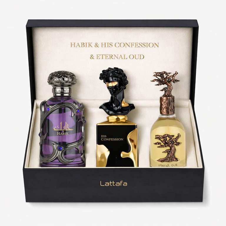 Kit Habik for Men, His Confession e Eternal Oud (100ml)
