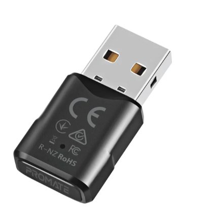Promate MultiPoint Pairing Bluetooth v5.0 Audio Adapter