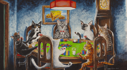 Вечер настольных игр в PurrMačka