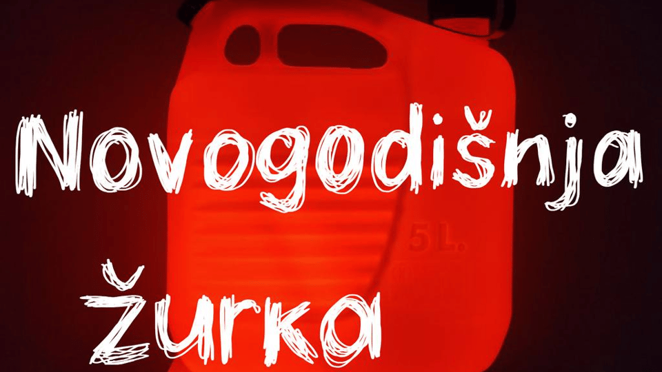 Plakat događaja: Novogodišnja žurka