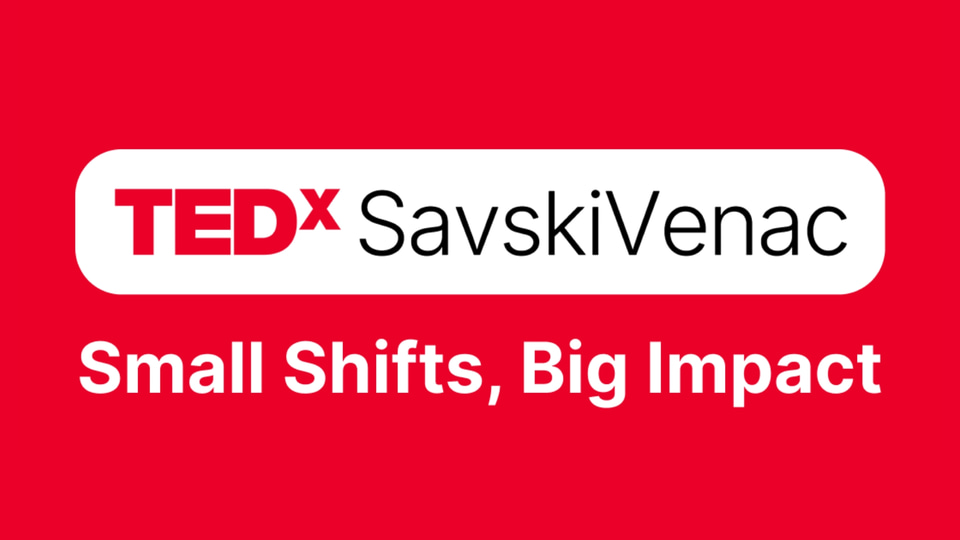 Event poster: TedX SavskiVenac