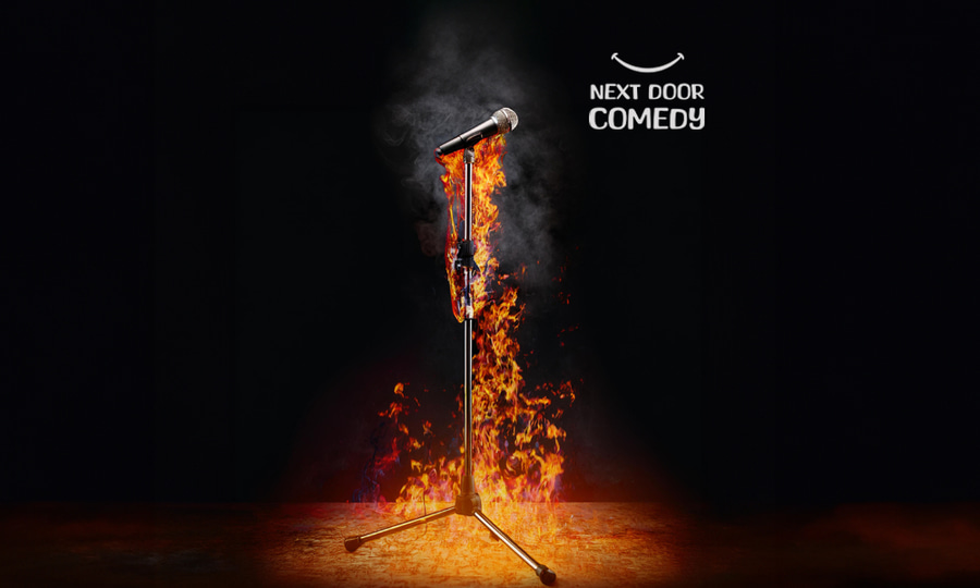 Event poster: Dark Comedy Open Mic