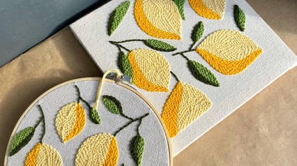 Мастер-класс по ковровой вышивке Punch-Needle