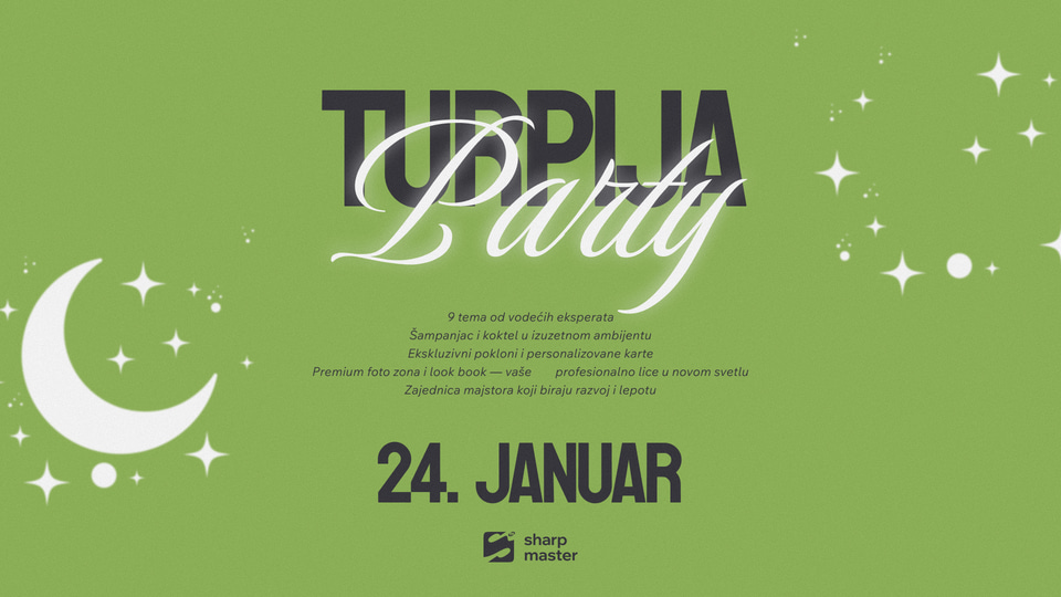 Event poster: Turpija party