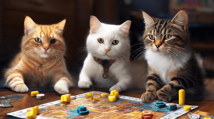 Настольные игры в PurrMačka