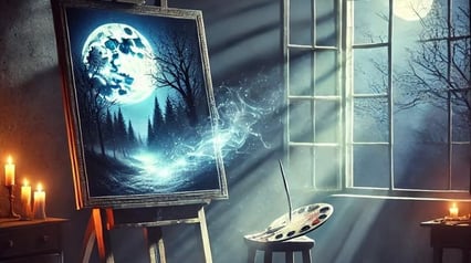 Ночной пейзаж 🌌