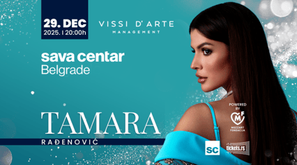 New Year's concert of Tamara Rađenović