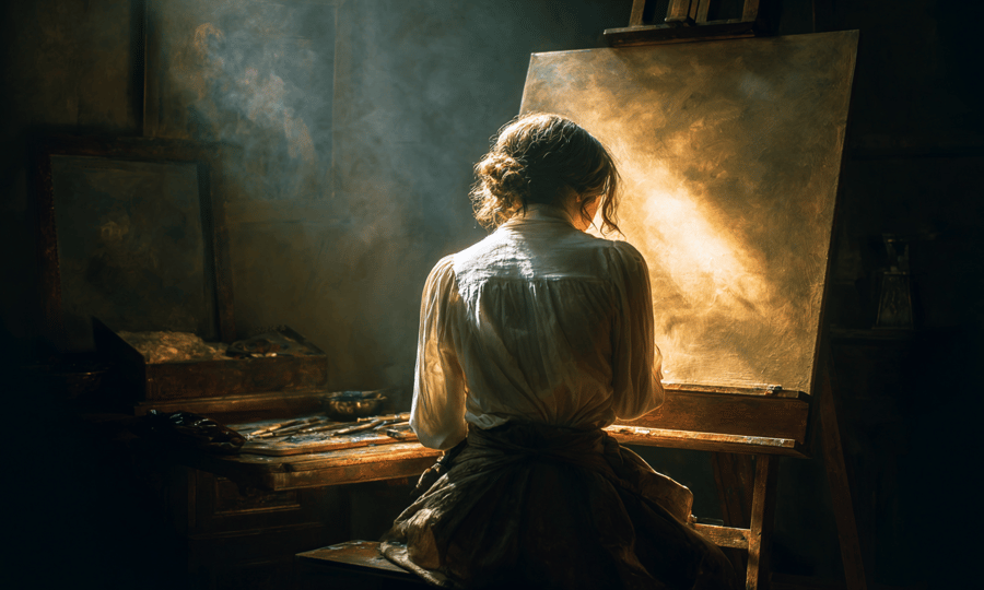 Event poster: The fate of women in art
