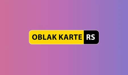 Билет от oblakkarte.rs без мероприятия. Схема зала.