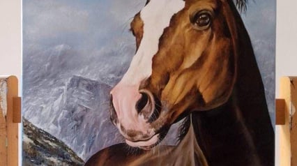 Master class on acrylic painting