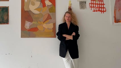The opening of the exhibition Daria Glushkova Contours of Movement