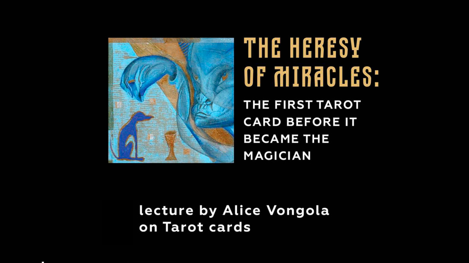 Plakat događaja: Jeresi čuda: prva tarot karta pre nego što postane Mag