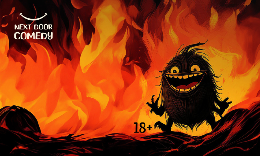 Event poster: Dark Comedy Night