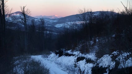 Hiking on Mount Rtanj