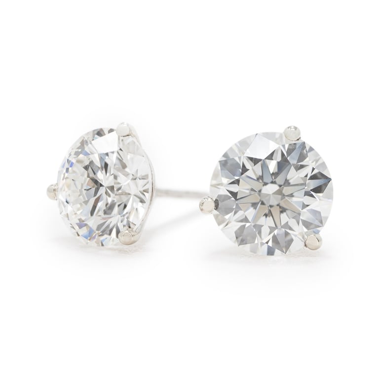 Lior 2ct tw F-VS1+  Lab Diamonds Studs Earrings