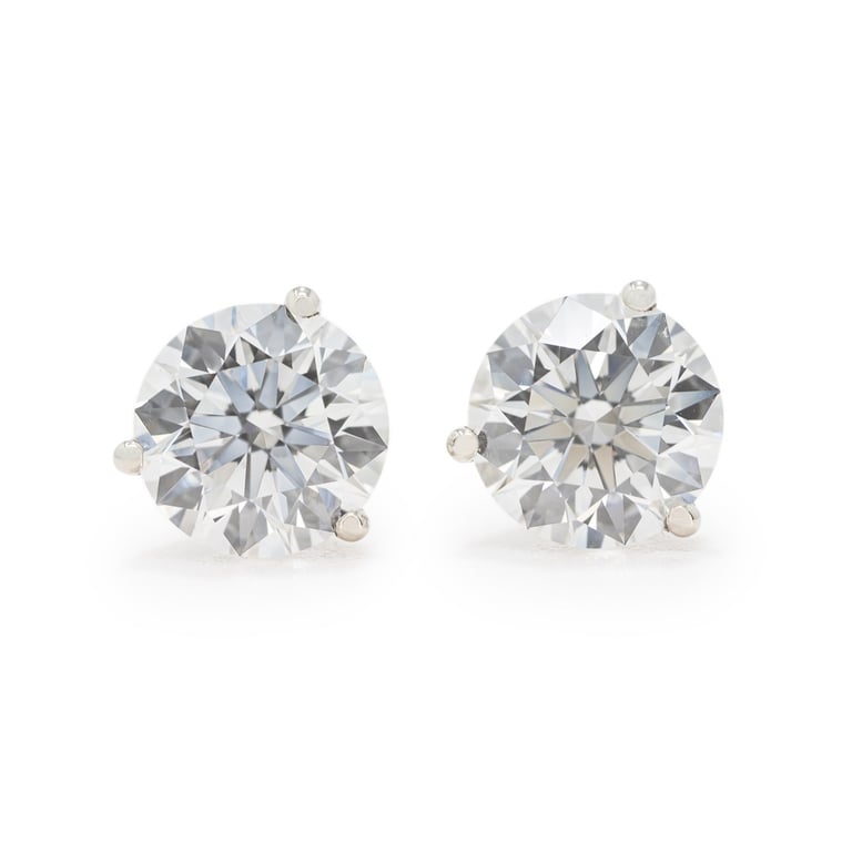 Lior 2ct tw F-VS1+  Lab Diamonds Studs Earrings