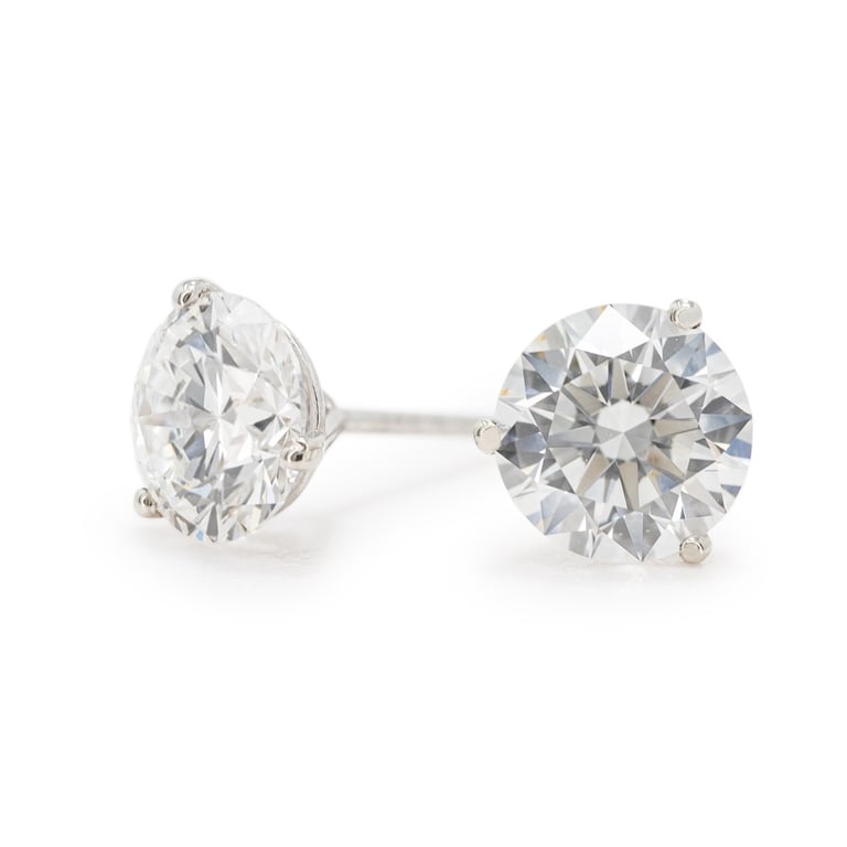 Lior 3ct tw F-VS1+ Lab Diamonds Studs Earrings