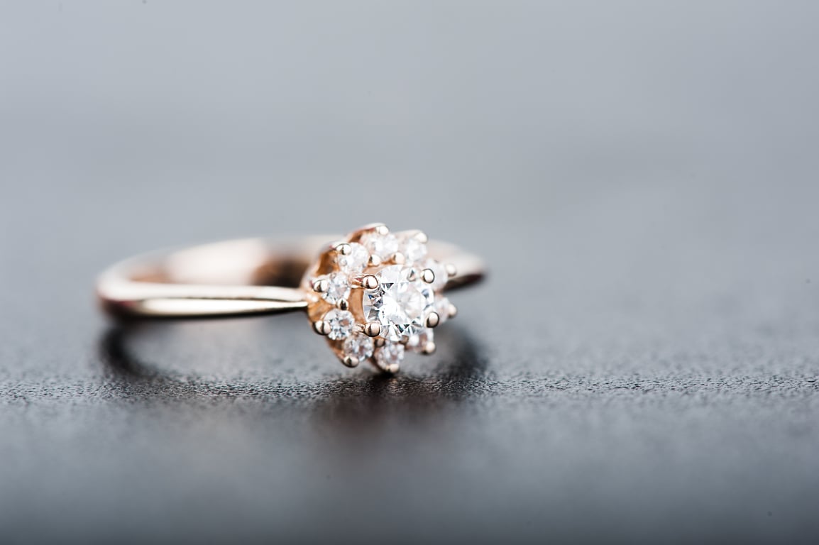 Moissanite Ring