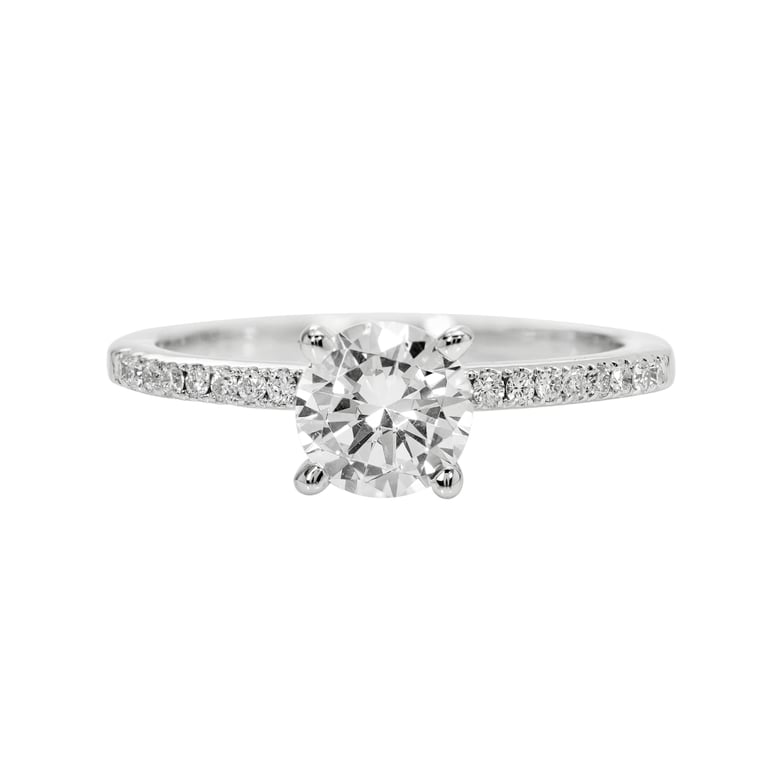 Sophia White Gold Engagement Ring Design