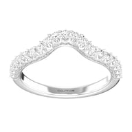 14K White Gold Halo 2.00ct Engagement Ring