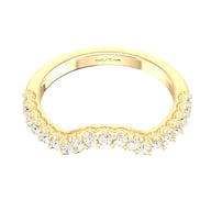 14K Yellow Gold Halo 2.00ct Engagement Ring