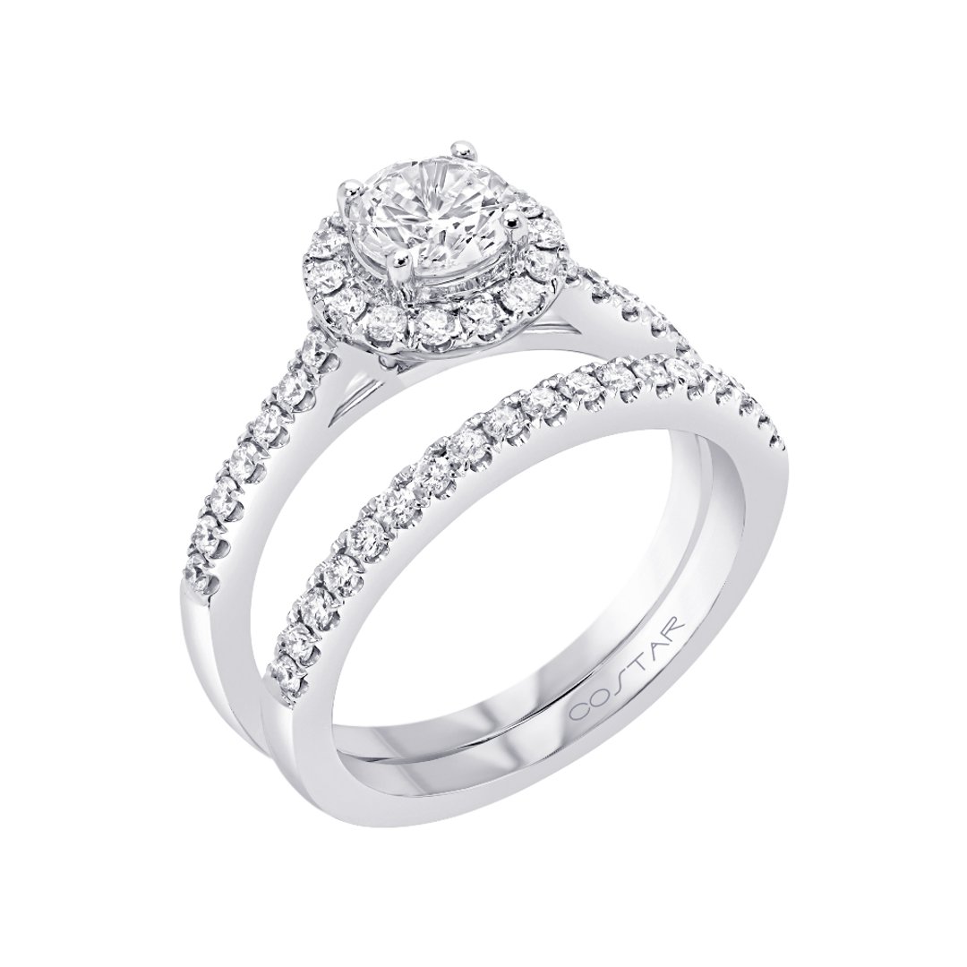 14K White Gold  0.75ct 