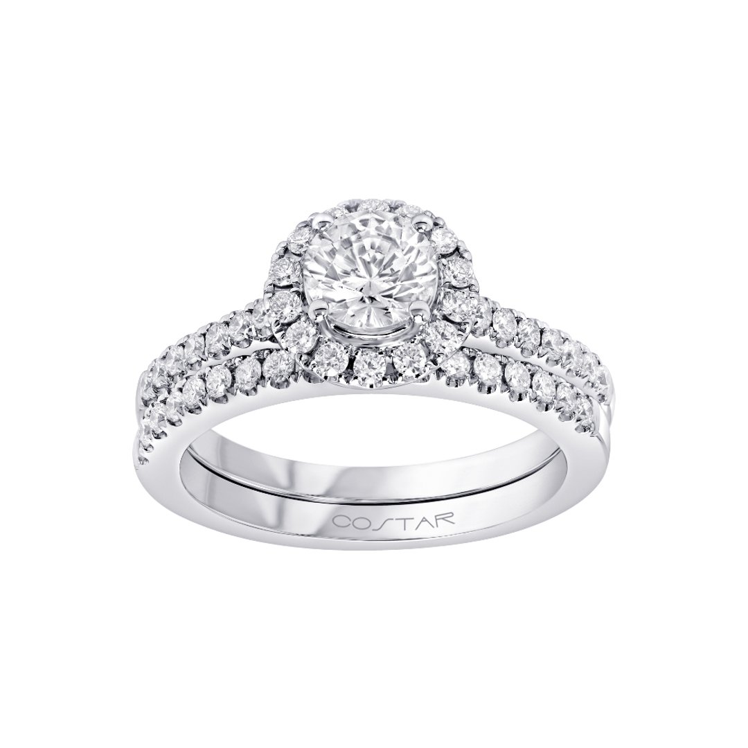 14K White Gold  0.75ct 