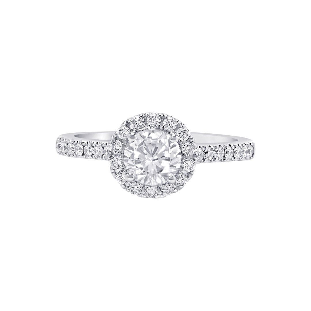 14K White Gold  0.75ct 