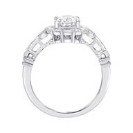 14K White Gold  1.00ct 