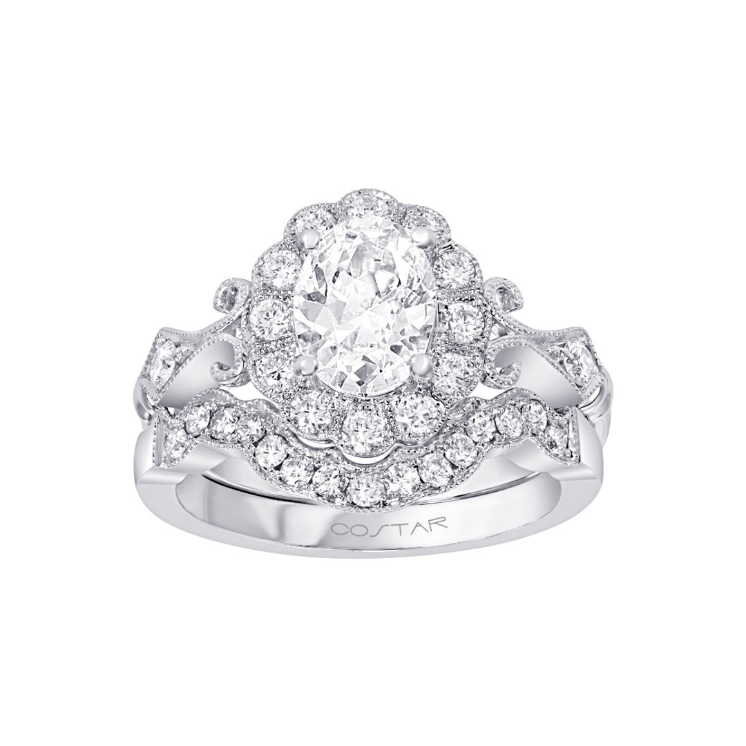 14K White Gold 1.00ct