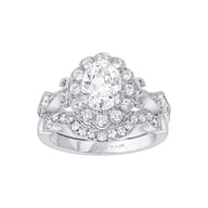 14K White Gold  1.00ct 