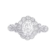 14K White Gold  1.00ct 