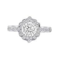 14K White Gold  1.00ct 