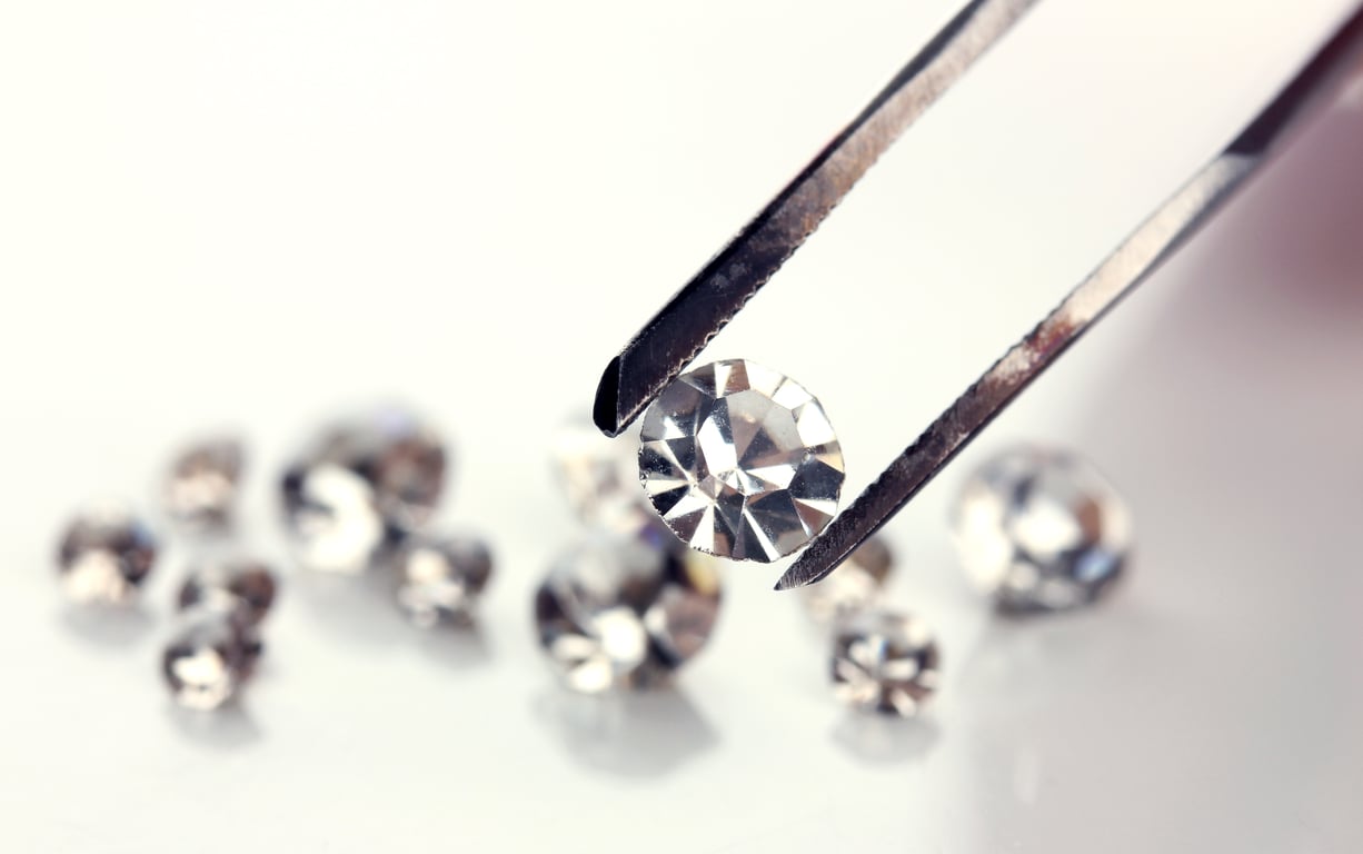 Round lab diamonds