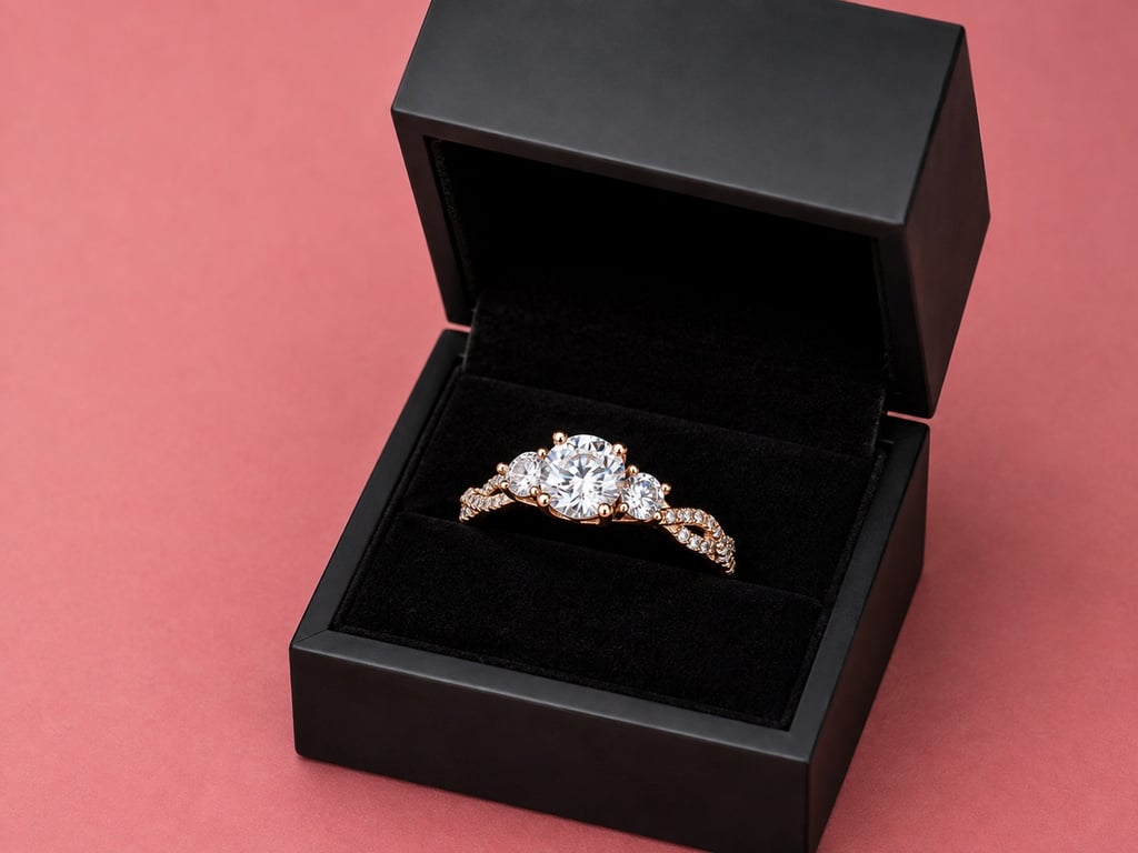 Three Stone engagement ring