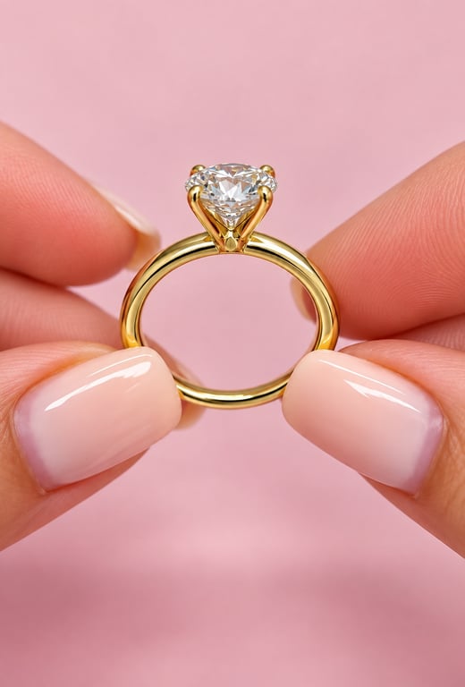 yellow gold ring