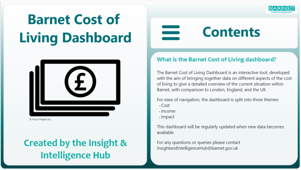 Image for Cost of Living Dashboard