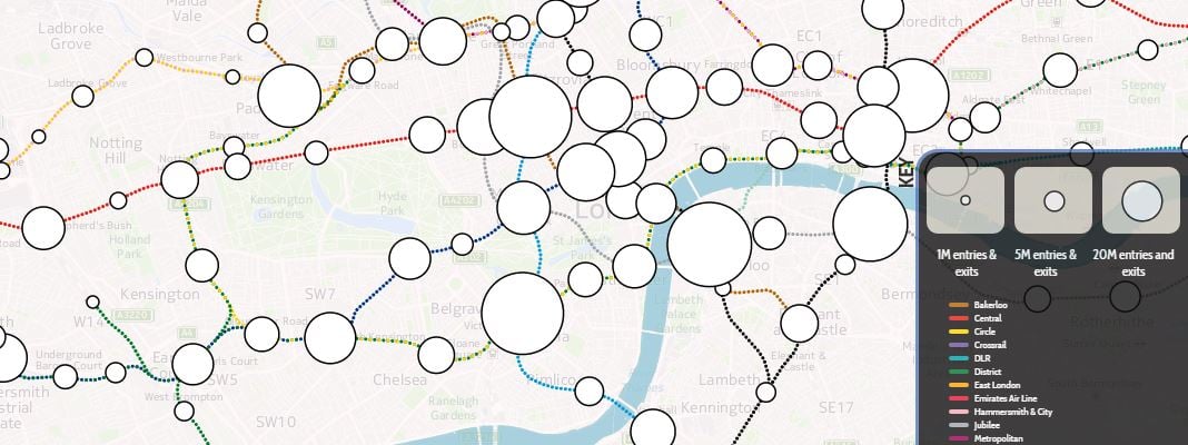 Image for London Tube Station and Journey Stats