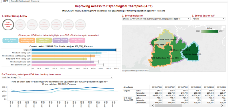 Image for Improving Access to Psychological Therapies