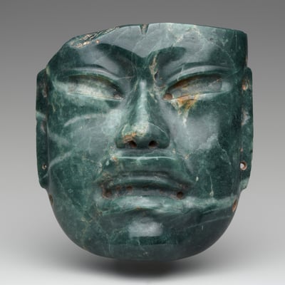 Olmec Face Mask