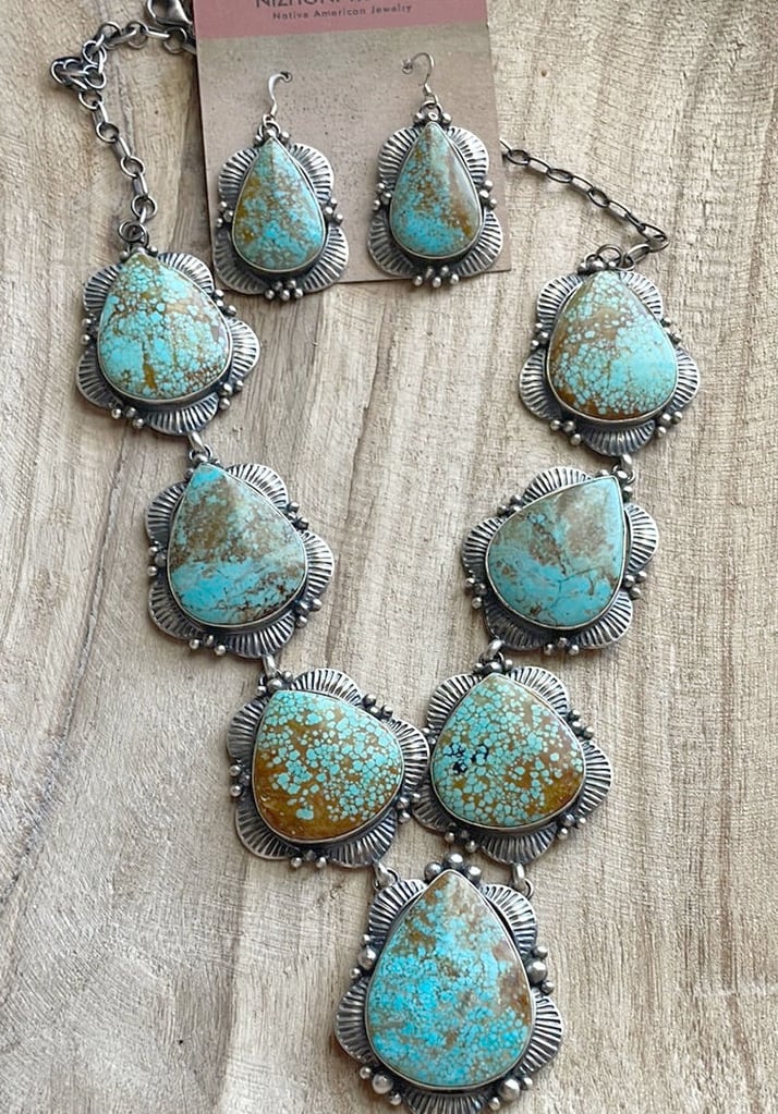 Number 8 Turquoise
