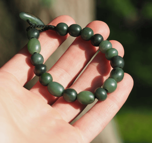 Big Sur Nephrite Jade Beaded Bracelet – Freshwater Jade