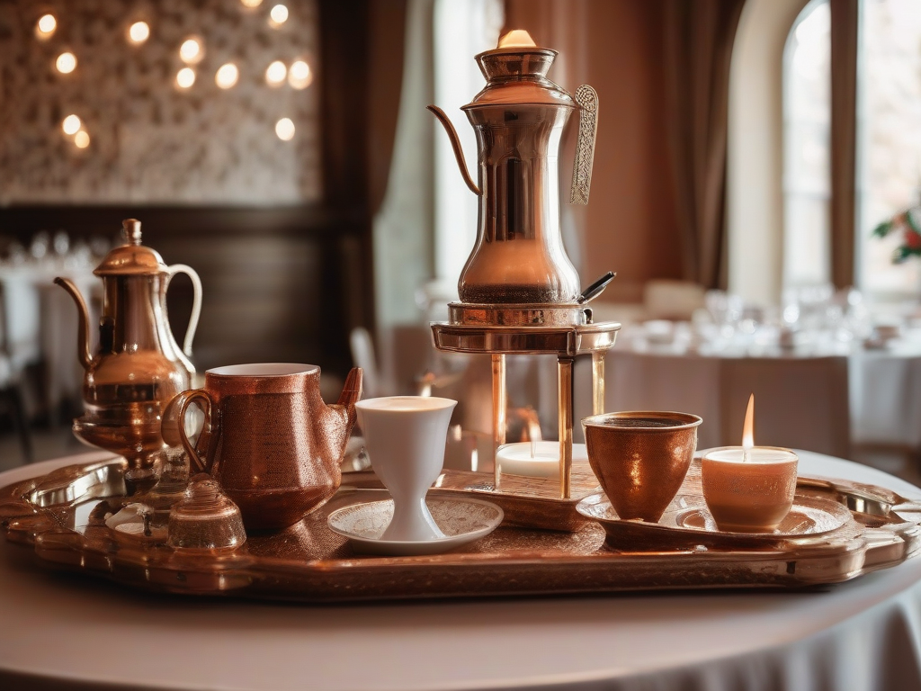 Turkish coffee station