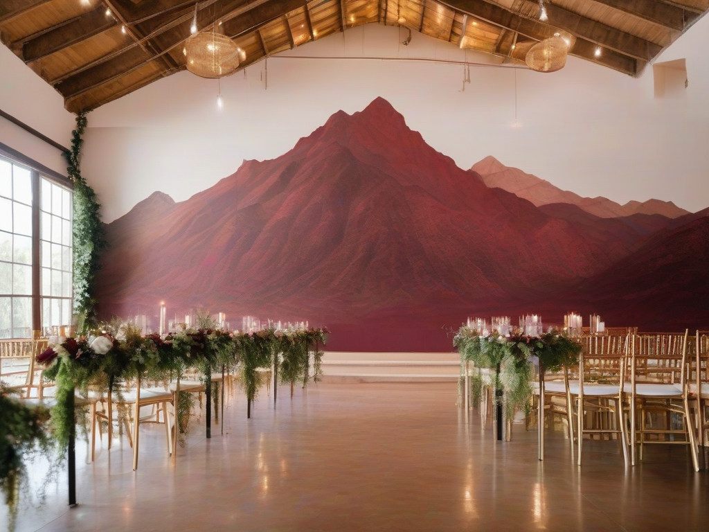 Mountain mural