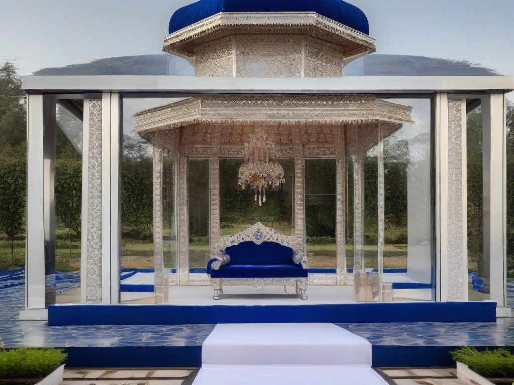 Mandap met uitzicht