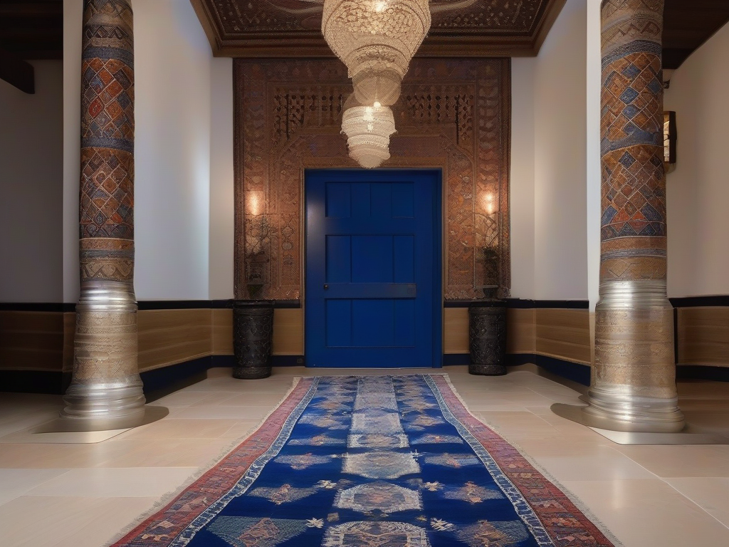Foyer met kelims