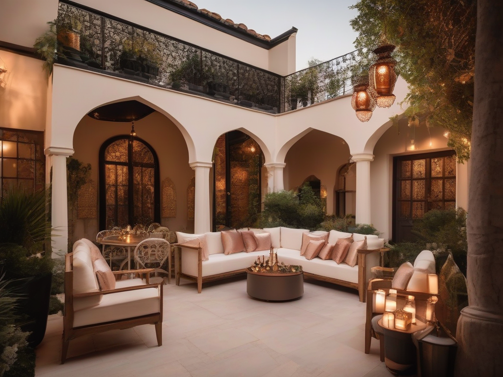 Shisha courtyard